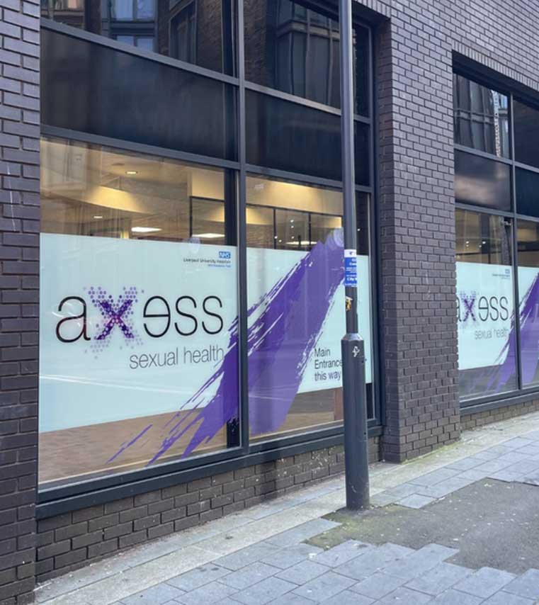 NHS sexual health building