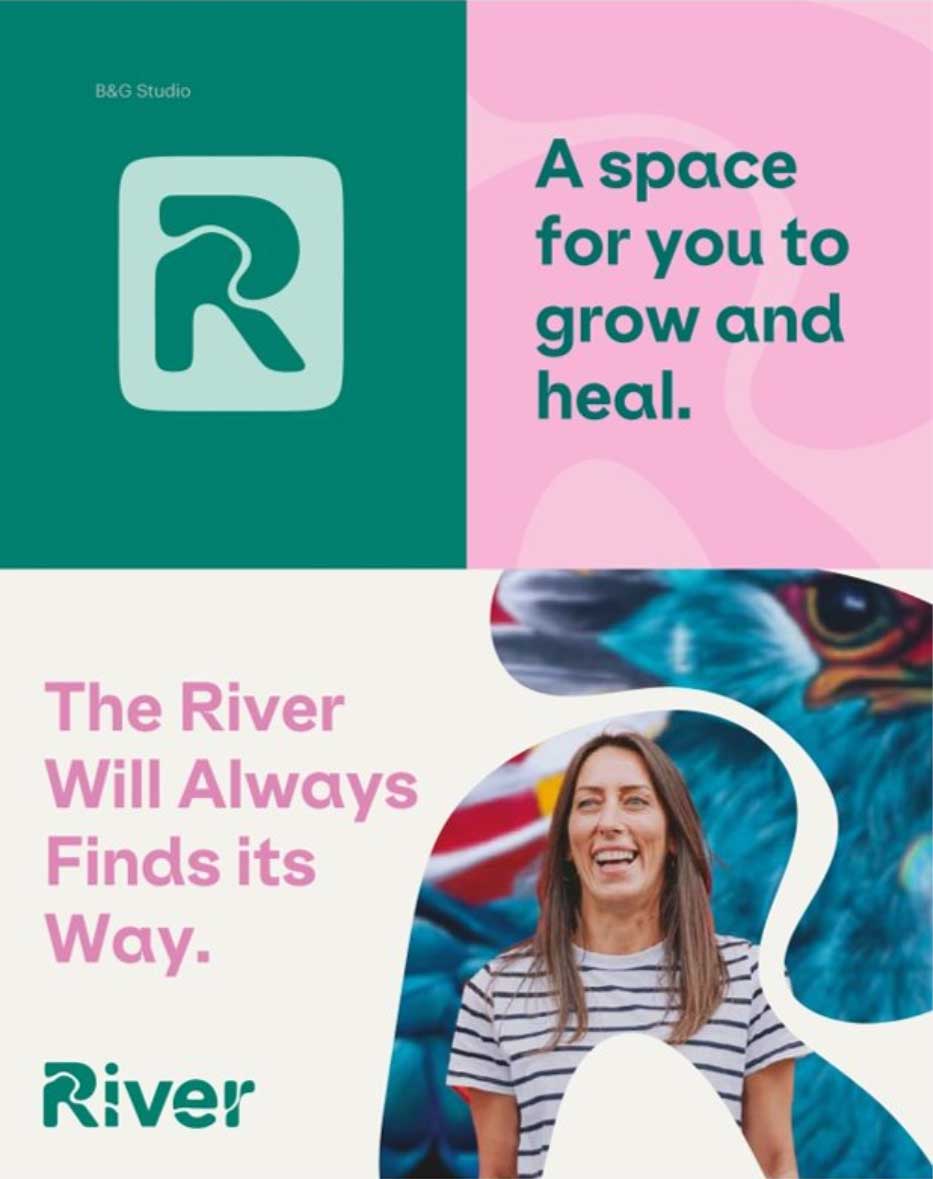 A poster advertising River Services