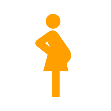 Pregnant woman icon