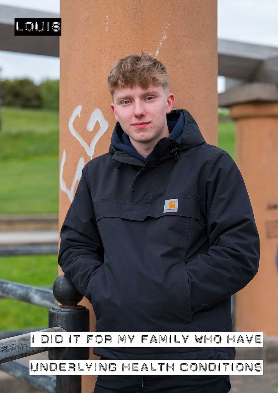 Social I did it for my family campaign