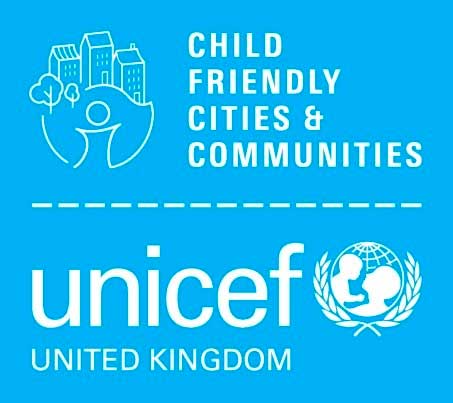 Unicef Child Friendly Cities and Communities logo